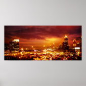 Atlanta in Dusk Poster (Vorne)