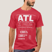 Atlanta International Airport ATL T - Shirt (Vorderseite)