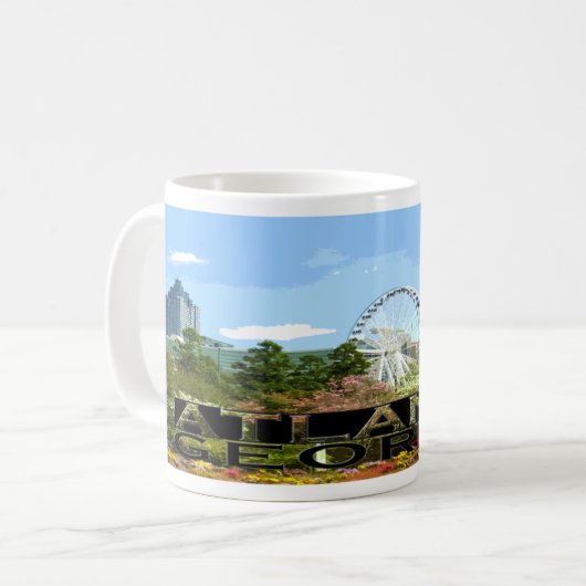 Atlanta Kaffeetasse (Vorderseite Links)