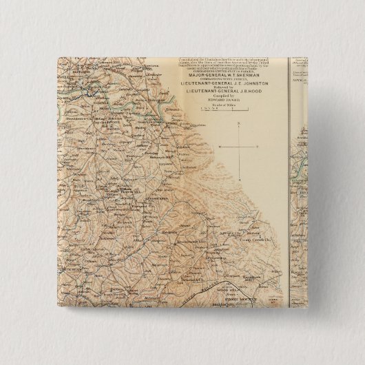 Atlanta-Kampagne 4. Button (Vorderseite)