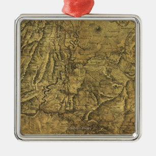 Atlanta-Kampagne - ziviler Kriegs-panoramische Ornament Aus Metall