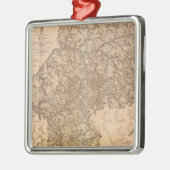 Atlanta-Kampagne - ziviler Kriegs-panoramische Silbernes Ornament (Links)