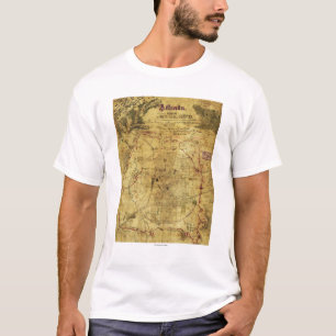 Atlanta-Kampagne - ziviler Kriegs-panoramische T-Shirt