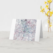 atlanta map painting karte (Gelbe Blume)