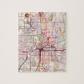 atlanta map painting puzzle (Vertikal)