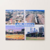 Atlanta - Mosaik - USA - Puzzle (Horizontal)