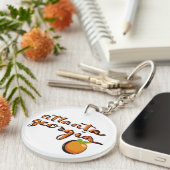 Atlanta Peach Souvenir Schlüsselanhänger (Vorderseite rechts)