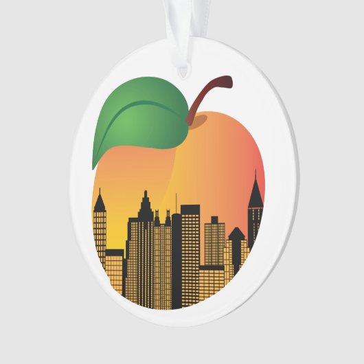 Atlanta Peach - SRF Ornament (Vorderseite)