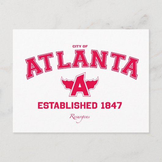 Atlanta Postcard Postkarte (Vorderseite)