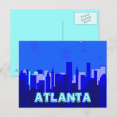 Atlanta Postcard Postkarte (Vorne/Hinten)