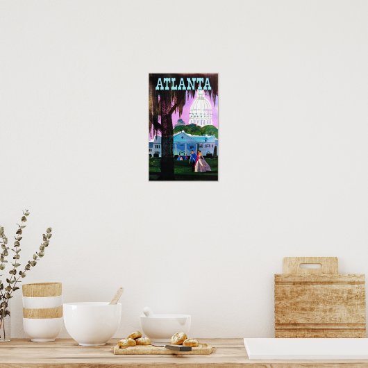 Atlanta Poster (Küche)