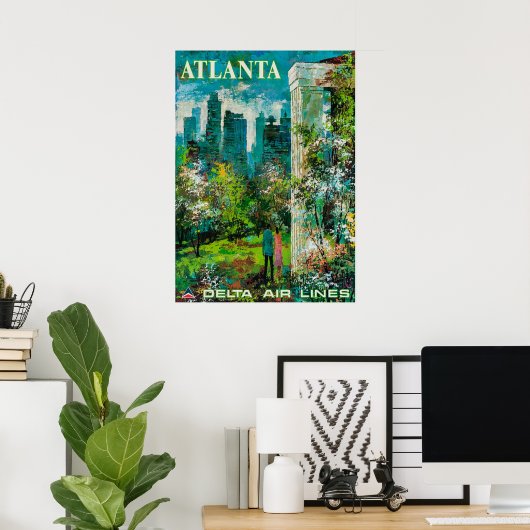 ATLANTA POSTER (Heimbüro)