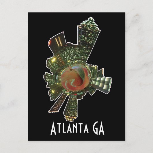 ATLANTA POSTKARTE (Vorderseite)