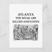 Atlanta Postkarte (Vorderseite)
