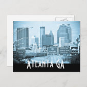ATLANTA POSTKARTE (Vorne/Hinten)