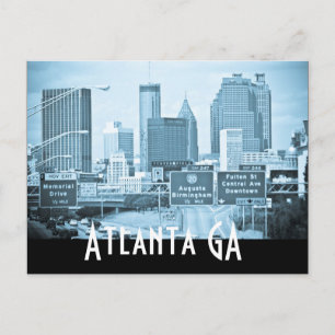 ATLANTA POSTKARTE