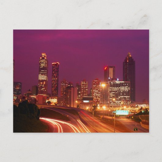 ATLANTA POSTKARTE (Vorderseite)