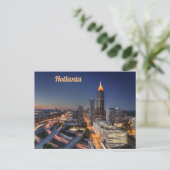 Atlanta Postkarte (Stehend Vorderseite)