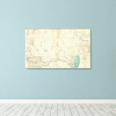 Atlanta-Savannah-März Leinwanddruck (Insitu (Holzboden))