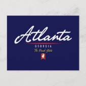 Atlanta Script Postkarte (Vorderseite)