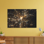 Atlanta Shines at Night Leinwanddruck (Insitu (Wohnzimmer))