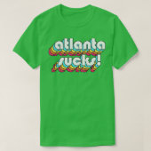 Atlanta Sind zum Kotzen Funny Atlanta GA Design T-Shirt (Design vorne)