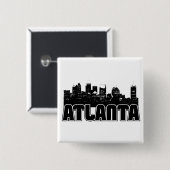 Atlanta-Skyline Button (Vorne & Hinten)