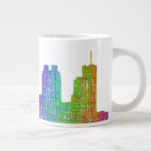 Atlanta-Skyline Jumbo-Tasse (Rechts)