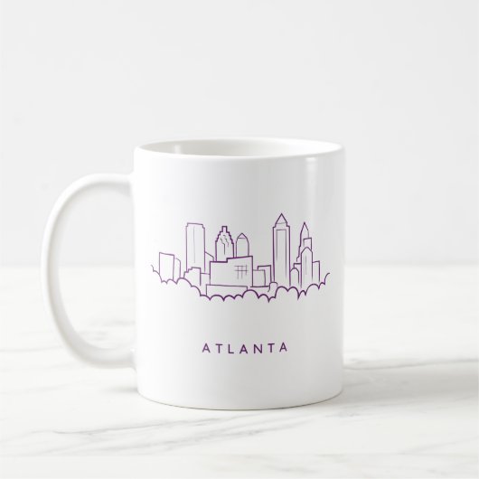 Atlanta-Skyline Kaffeetasse (Links)