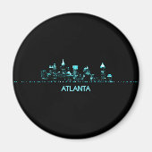Atlanta Skyline Magnet (Vorne)
