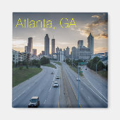 Atlanta Skyline Magnet (Vorne)
