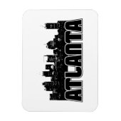 Atlanta Skyline Magnet (Vertikal)