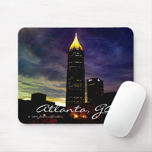 Atlanta-Skyline Mousepad (Mit Mouse)