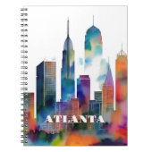 Atlanta Skyline Notizblock (Vorderseite)