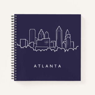 Atlanta Skyline Notizblock