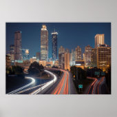 Atlanta SkyLine Poster (Vorne)