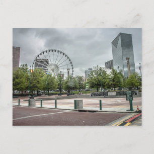 Atlanta Skyline Postkarte