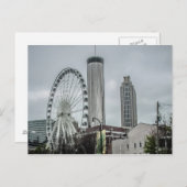 Atlanta Skyline Postkarte (Vorne/Hinten)
