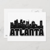 Atlanta Skyline Postkarte (Vorne/Hinten)