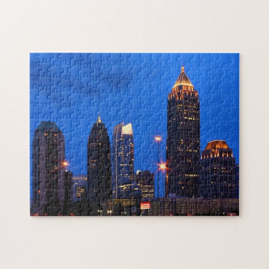 Atlanta-Skyline Puzzle (Horizontal)