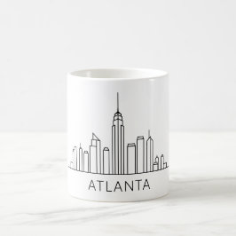 Atlanta Skyline - Stadtbild Kaffeetasse