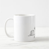 Atlanta Skyline - Stadtbild Kaffeetasse (Links)