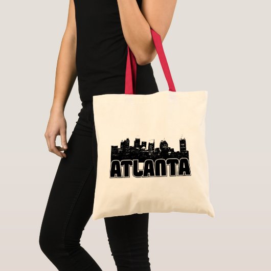 Atlanta-Skyline Tragetasche (Vorderseite (Produkt))