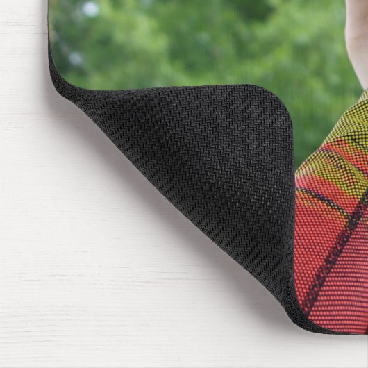 "Atlanta Snow" Feet Mouse Pad Mousepad (Ecke)