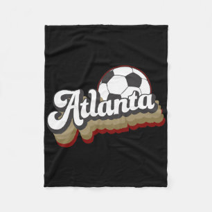 Atlanta Soccer Retro 404 United  Fleecedecke