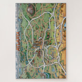 Atlanta-Spaß-Karte Puzzle (Vertikal)