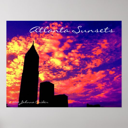 Atlanta Sunsets Poster (Vorne)