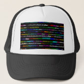 Atlanta Text Design I Trucker Hat Truckerkappe (Vorderseite)