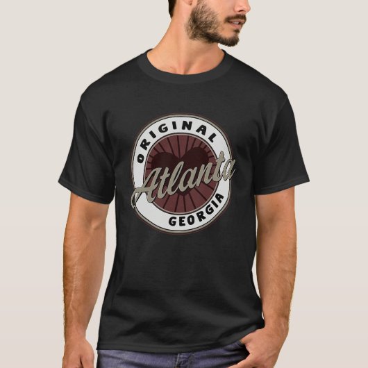 Atlanta Travel Souvenir To Georgia T-Shirt (Vorderseite)
