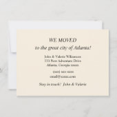 Atlanta Vintage Postkarte (Rückseite)